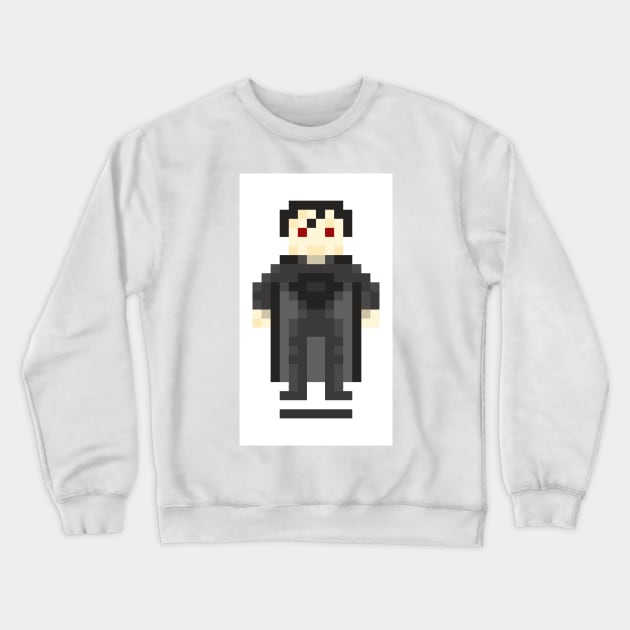 Snyder Superman Pixel art Crewneck Sweatshirt by prometheus31